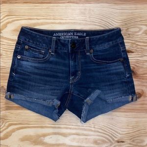 EUC American eagle super stretch shorts size 0 ✨💫